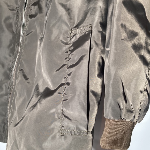 Boohoo grandpa Man Dadcare Normal Zipper Up Wind Breaker Jacket y2k coat - Picture 12 of 16